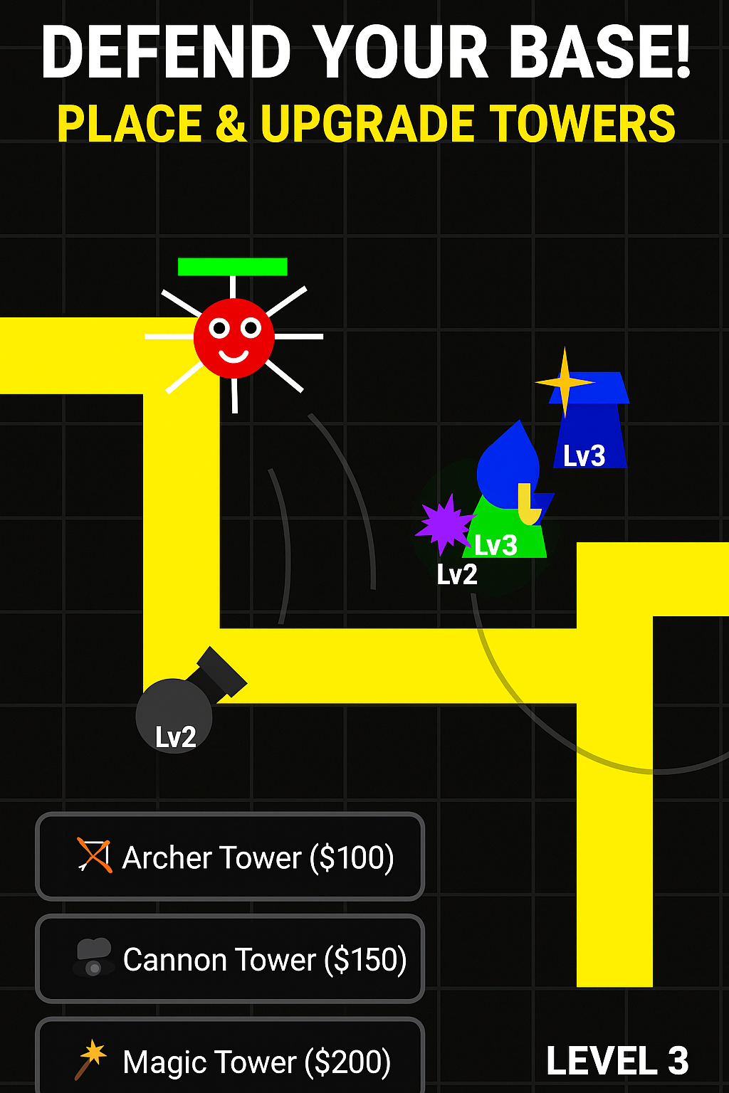 Tower Defense Gameplay